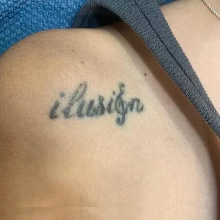 Segundo Tatuaje Texto Ilusión - Andrea Garte